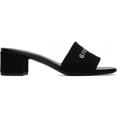 Givenchy Hjemmesko & Sandaler Givenchy Canvas Sandaler Bomuld Signatur - Sort