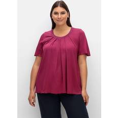 Sheego T-shirt Lila Regular Fit für Damen 48/50