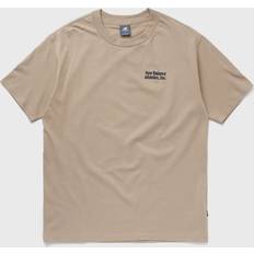 New Balance Man T-shirts New Balance Flocked Relaxed T-Shirt - Stoneware