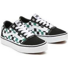 Vans YT Ward Checkerboard Cadmium Pumps Black Multi