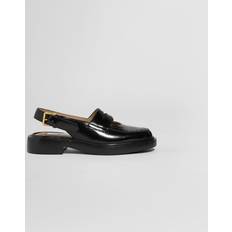 Thom Browne WOMAN BLACK LOAFERS Black