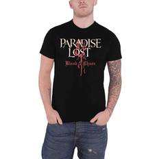 Bekleidung Paradise lost blood and chaos black t-shirt Schwarz Short Sleeve