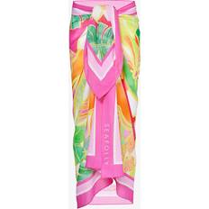 Multicolored Swimsuit Cover-Ups & Sarong Wraps Seafolly Wonderland Sarong Coverup