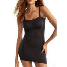 Essentials Clothing Essentials Sleek Firm Control Convertible Slip Black