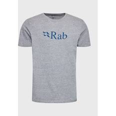 Rab Tops Rab stance logo graues herren t shirt