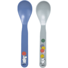 Mumin Festligheter Spoon 2-pack Grey-blue