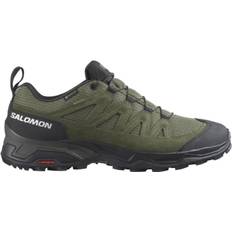 Salomon x ward leather gtx khaki schwarz herren