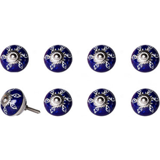 Doorknobs Homeroots Hues (HR321696) 8pcs 38.1x38.1mm