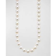 Pearl Necklaces Lagos Sterling Silver and 18K Luna Pearl Strand Necklace