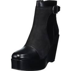Harley Davidson Women's Celina 5" Wedge Fashion Boot, Black