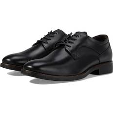 Johnston & Murphy Men's Holcomb Plain Toe Oxfords Black Water-Resistant Full Grain