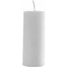 loklys Ø70x220 Brændetid 95 timer Hvid,6 stk/krt