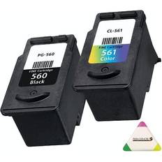 Pack of 2 PG-560 CL-561 Ink Cartridges Pixma TS5350
