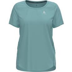 Sportswear Garment - Turquoise T-shirts Odlo Damen Zeroweight Chill-Tec T-Shirt tuerkis