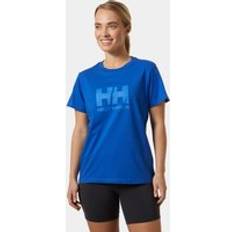 Helly Hansen Women T-shirts Helly Hansen Women’s HH Logo T-Shirt 2.0 Blue Cobalt Blue