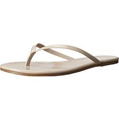 Cuir Tongs TKEES Sandales - Nude