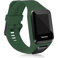 Kwmobile Silicone Watch Strap Compatible with TomTom Adventurer/Runner 3/Spark 3/Golfer 2 Tracker Band