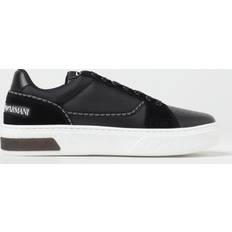 EA7 Uomo Scarpe EA7 Casual Sneakers Pelle Di Mucca - Black/White