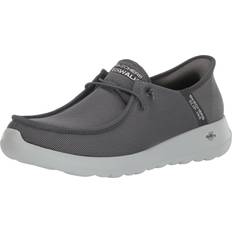 Skechers Men's Gowalk Max Slip-Ins-Athletic Slip-On Casual Walking Shoes Air-Cooled Memory Foam Grey