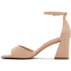 Aldo Beige Heeled Sandals Aldo womens Safdie Heeled Sandal, Bone