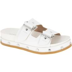 Platform Slides BCBGeneration Women's Bamba Slip-on Flatform Sandal Cloud Dancer