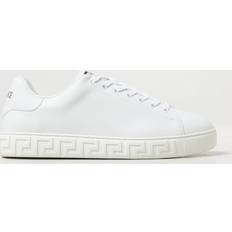 Versace Hvide Sneakers Med Greca Broderi - Hvid
