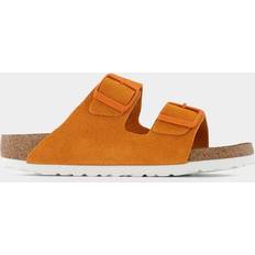 Birkenstock Sandalen Arizona Sfb aus Leder Orange orange