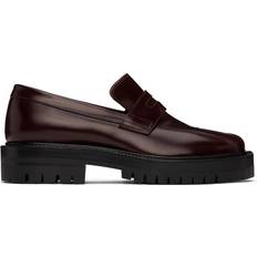 Maison Margiela Burgundy Tabi County Loafers H8913 Bordeaux IT