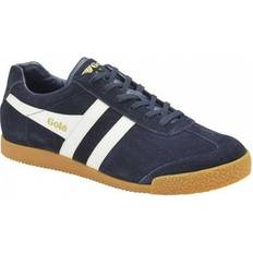 Navy White Mens Harrier Trainers