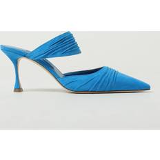 Manolo Blahnik Sko Manolo Blahnik High Heel Shoes Woman colour Gnawed Blue