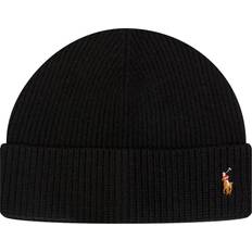 Polo Ralph Lauren Signature Wool Beanie Black
