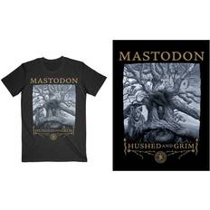 ROCK OFF Mastodon Unisex T-Shirt: Hushed & Grim Cover Small Mastodon Clothing