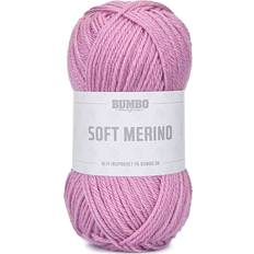 Bumbo Soft Merino garn syren rosa På lager i et varehus