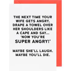 Redback Cards Holy Flaps 'Super Angry' Greetings