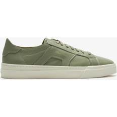 Santoni Sko Santoni Dobbeltspænde Lædersneakers - Grøn