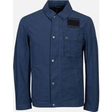 Barbour Men's Steve McQueen Workers Casual Jacket Washed Cobalt