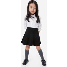 Black Skirts Children's Clothing H&M Girls Black Jersey school skirt