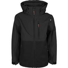 Sort Skaljakker Børnetøj Lindberg Explorer Shell Jacket - Black