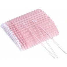 Makeup Brushes on sale Shein 100pcs Disposable Makeup Brush Miniature Smudge Brush, 100pcs Flexible Ultra-Fine Mascara Wand For Mascara Brush, Eyebrow Brush, Makeup Brush, Eyelas