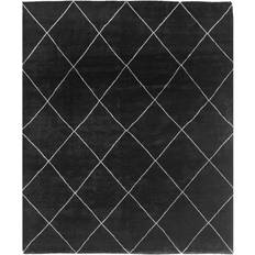 Carpets & Rugs Ebern Designs Handwoven 100% Wool Black