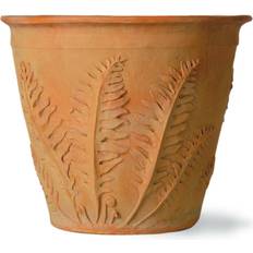 Pots, Plants & Cultivation 17 Stories Fiberglass Planter Orange Large