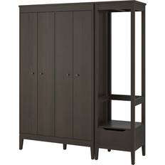 IKEA Bruna Klädförvaring IKEA IDANÄS mörkbrun Garderob