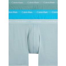 Calvin Klein Grøn Underbukser Calvin Klein Pak Boxer Brief Blå/Grøn Mix