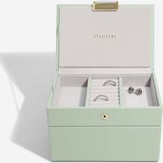 Stackers Lille Smykkeskrin - Mini Sage Green