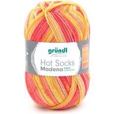 Grün Garne Gründl Hot Socks Madena, 4-fach sunrise