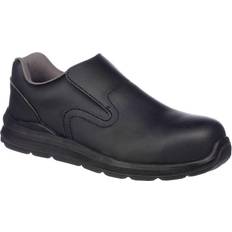 EN 388 Arbeidssko Portwest Compositelite Slip-on Safety Shoes Black