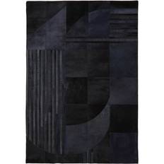 Carpets & Rugs Canora Grey Jeromy Large Machine Woven Wool Black