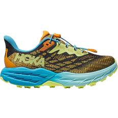 Drawstring Running Shoes Children's Shoes Hoka Kid's Speedgoat 5 - Solar Flare/Diva Blue