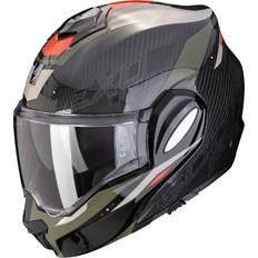 Scorpion Exo-Tech Evo Carbon Rover Helmet, black-green, for Men