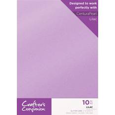 Crafter's Companion Glitter Card Lilac 10 Sheets